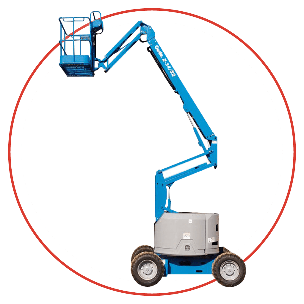 Servicio Equipsa Rental brazo articulado