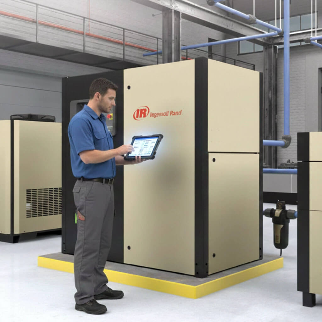 Marca IR mantenimiento Equipsa Rental