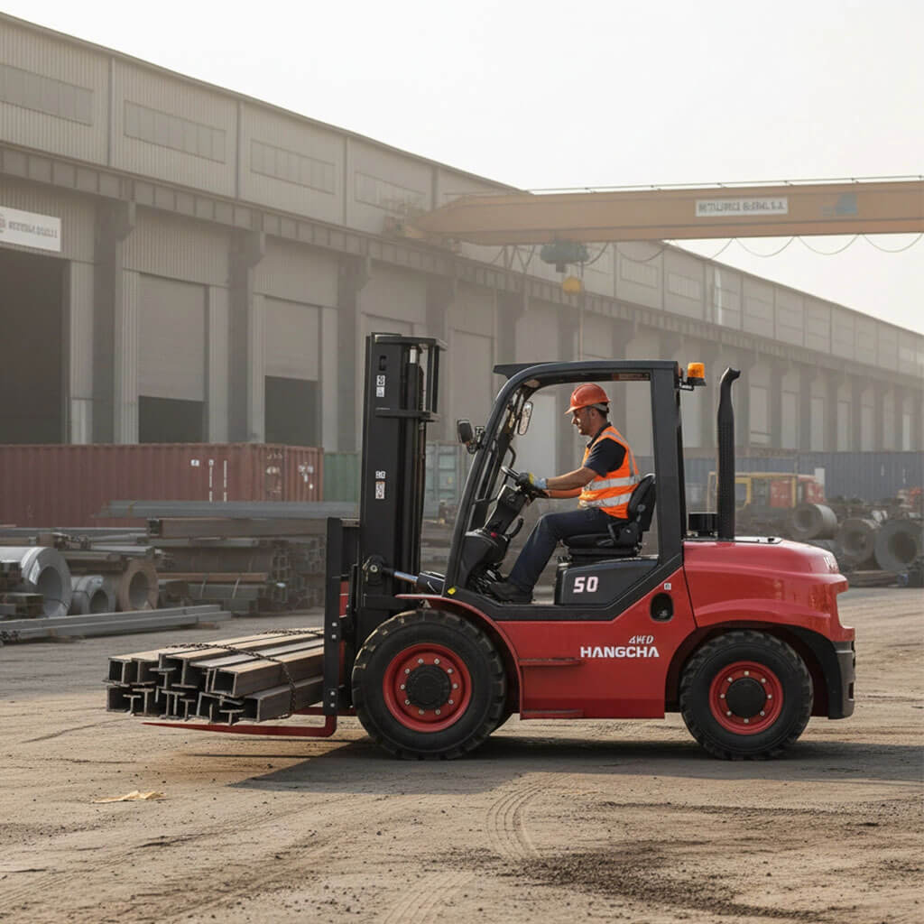 Montacargas todoterreno Equipsa Rental