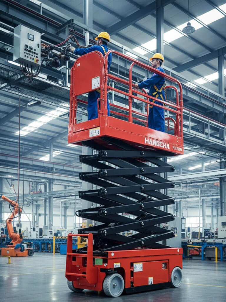 tijeras eléctricas elevadores Equipsa Rental