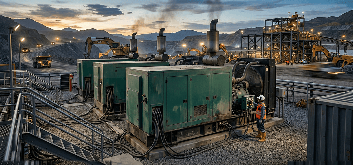 generadores 24/7 sin parar su operación