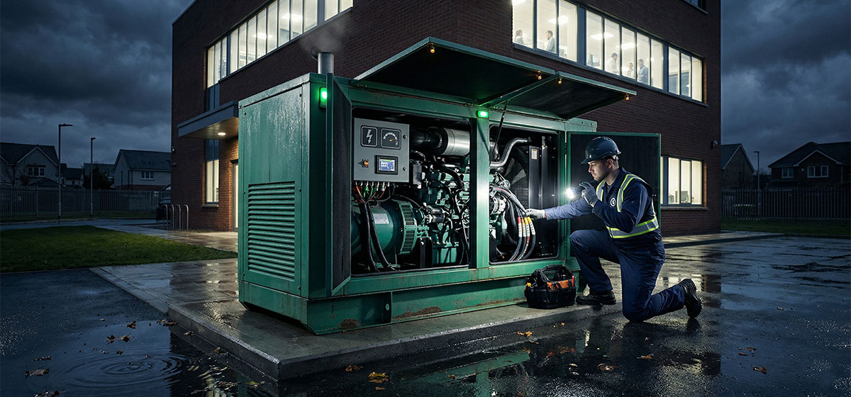 guía de generadores para respaldo eléctrico