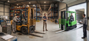 montacargas usados vs renta mensual