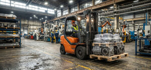 renta de montacargas contrabalanceado para planta