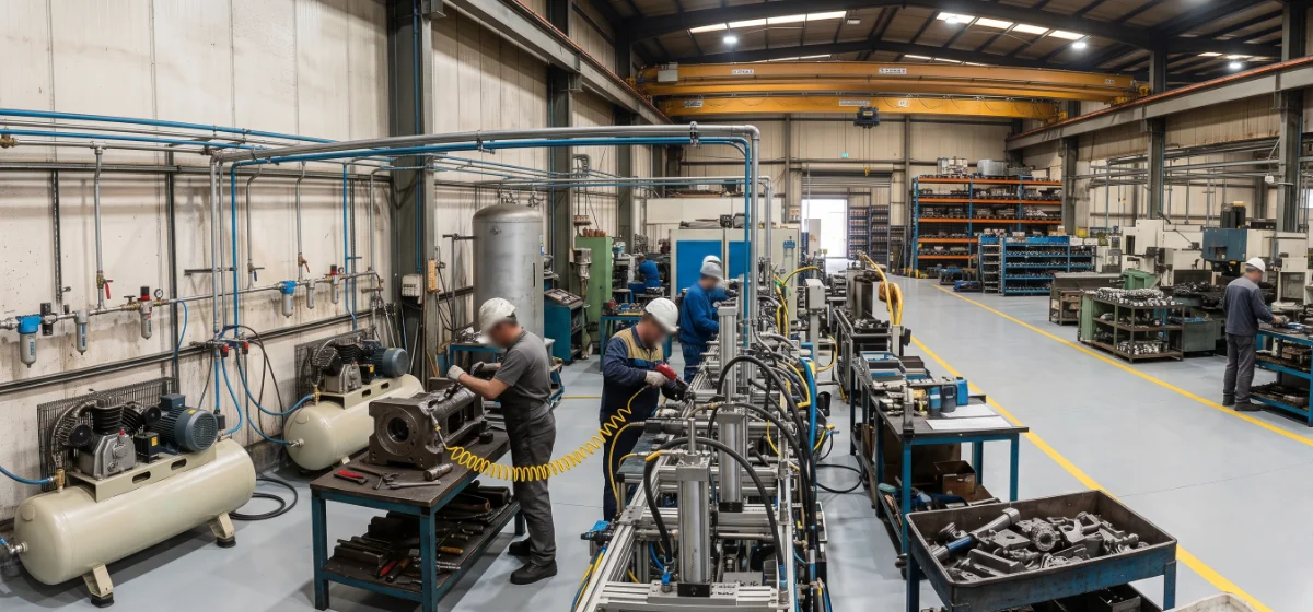 equipos neumáticos para industria sin paros