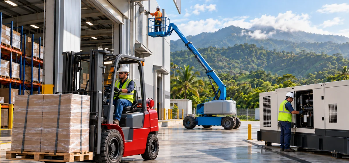 por qué alquilar equipo industrial para operar mejor